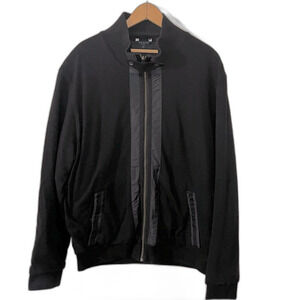Ted Baker London Reversible Jacket Black EUC Size 6/2X Minimalist Classic Y2K